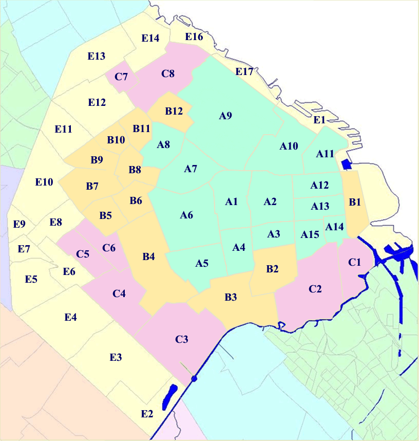 Barrios de CABA para envos