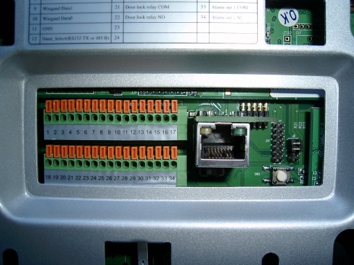 FP168M Back panel